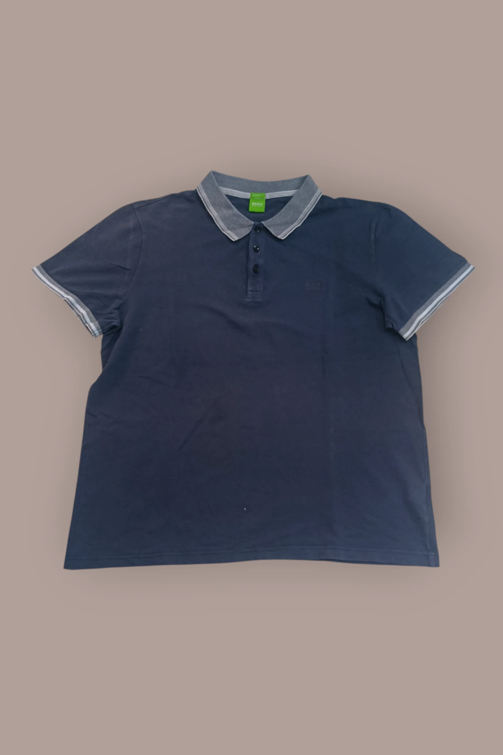 | Polo Hugo Boss Hombre | Color Azul Marino | Algodón | Talla XXL |